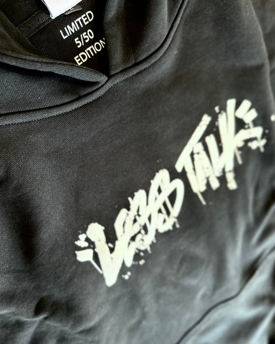 “LESS TALK”- Signature Hoodie
